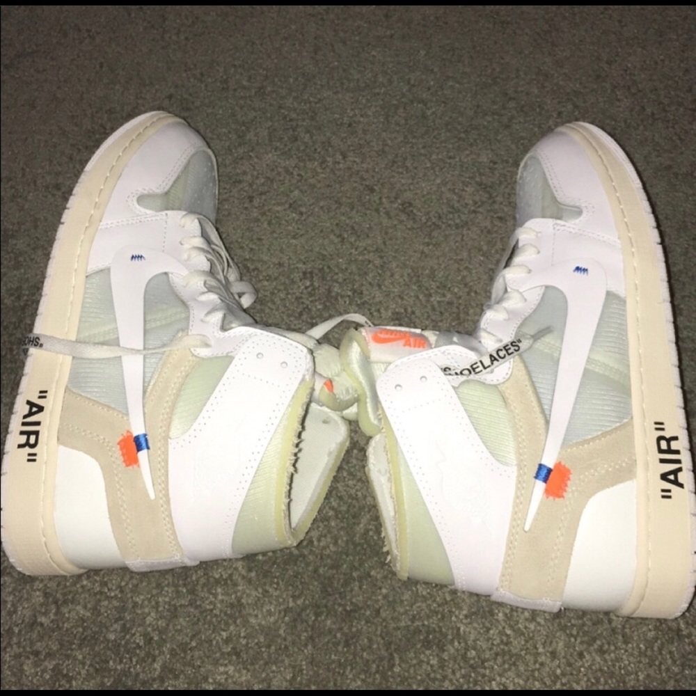 white sneakers